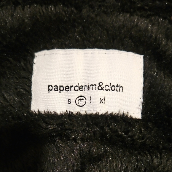 Paperdenim&cloth Blue Zip Up Sweater - Picture 2 of 4